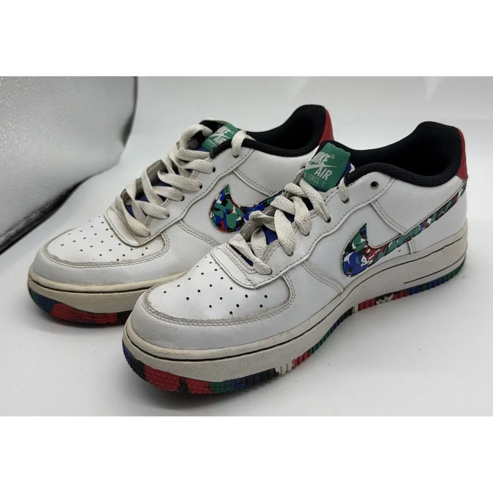 NIKE AIR FORCE 1 Hyper Crayon Multi-Color Low‎ Size 6Y